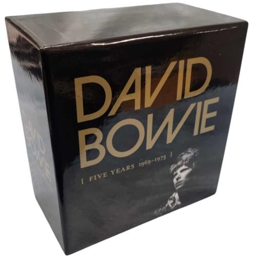 David Bowie Five Years 1969-1973 - Complete + Book UK CD Album Box